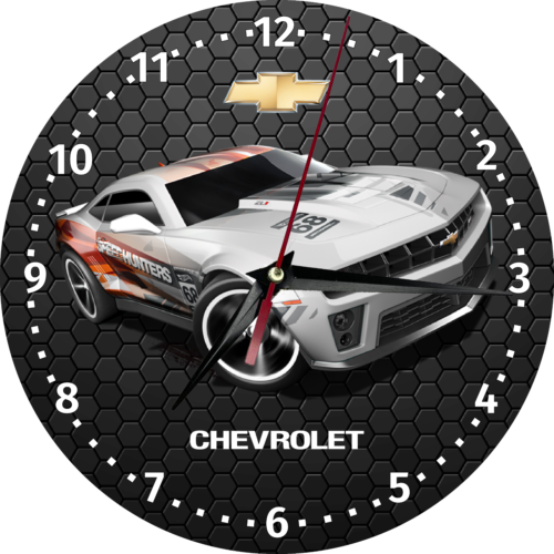 Chevrolet Camaro ZL1, MDF Wall Clock With Print Gift for Car Lovers - Afbeelding 1 van 3
