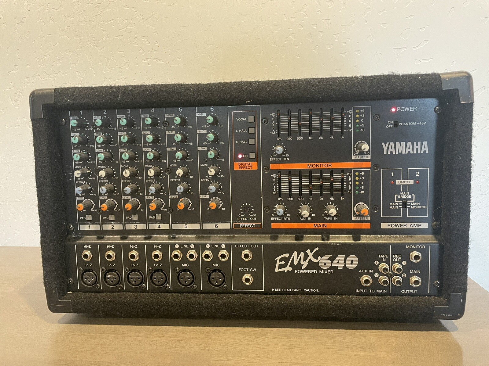 YAMAHA パワードアンプミキサーEMX640 【公式通販】