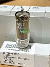 5 NOS NIB GE JAN-6197 / 6197 Vacuum Tubes MIL SPEC (Many Available)