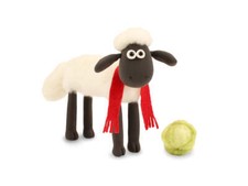 The Makerss Felting Kit - Aardman Shaun the Sheep - on four legs Needle Felt Kit