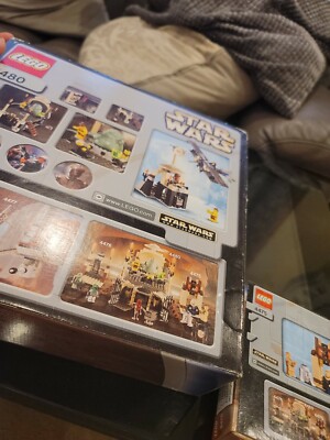 LEGO 4480, 4476, 4475 - STAR WARS Jabba's Palace, Prize, & Message