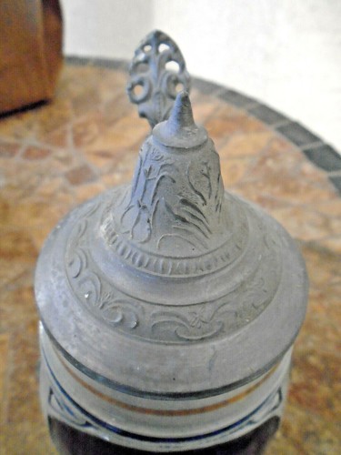 Vintage Lidded Beer Stein Hunting Theme - 第 6/7 張圖片