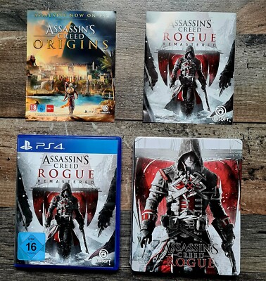Assassins Creed: Rogue Remastered + Limited Special Custom Steelbook PS4
