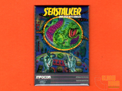 Seastalker box art 2x3'' fridge/locker magnet  Infocom interactive fiction