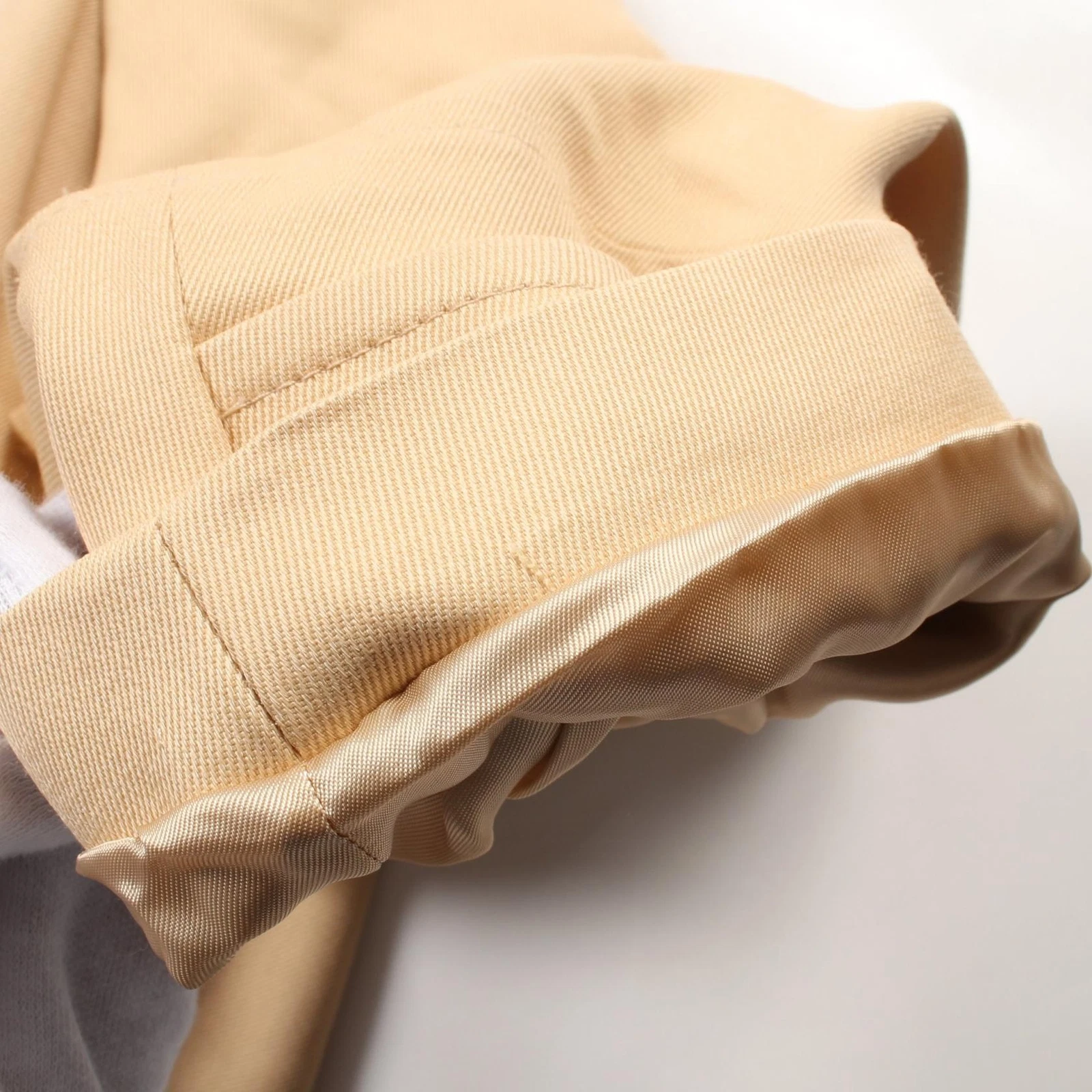 LOUIS VUITTON（LV） Trench cappotto LOUIS VUITTON cintura LV bottoni RW231W US8 lana viscosa beige us