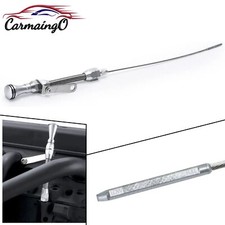 Stainless Flexible Engine Oil Dipstick For Chevy Sbc 265 283 327 350 Driver Side Stainless Flexible Engine Oil Dipstick For Chevy Sbc 265 283 327 350 Driver Side