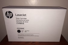 HP CF226XC 26X High Yield LaserJet Toner Cartridge - Black for sale online  | eBay