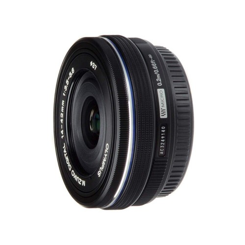 M.Zuiko 14-42mm f/3.5-5.6 EZ Lens for Olympus Panasonic M4/3 Mount Cameras Black - Picture 3 of 8