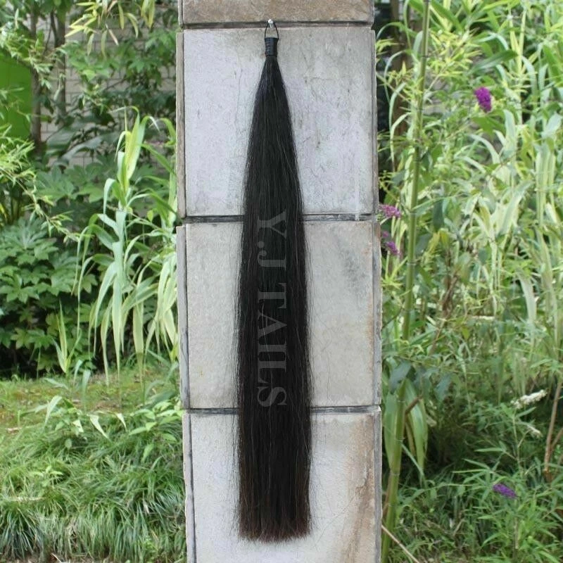 Real Horse Hair Tail Extension Natural Black 170g 28-30" AQHA With FREE BAG B2S - Image 2 of 3