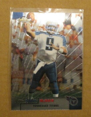 SCARCE 1999 FINEST STEVE McNAIR MASTERPIECE PROOF CARD 1/1 TENESSEE TITANS