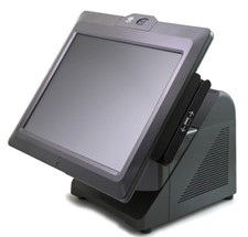7616-1200 NCR 72XRT POS Terminal with MSR, Biometric, and Rear Display