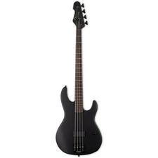 ESP LTD AP-4 Black Metal Black Satin BLKS Electric Bass B-Stock AP4 BKM