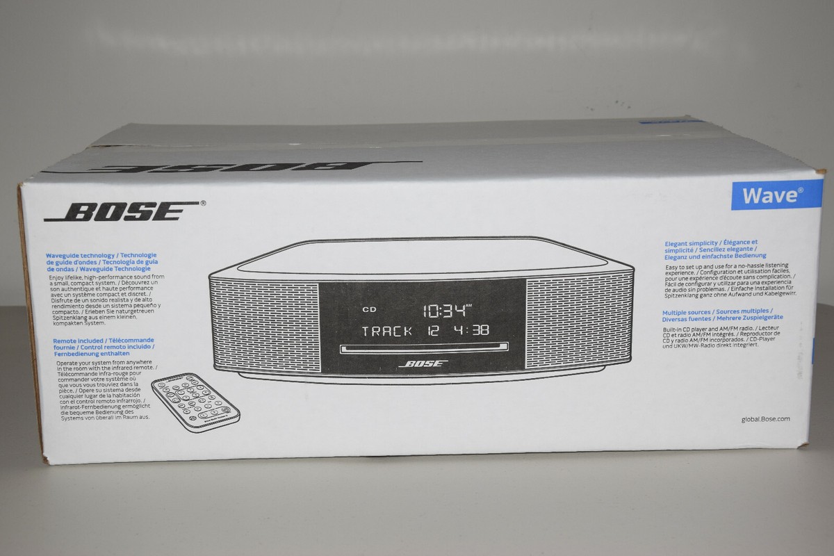 Bose Wave IV Music Sound System CD MP3 Player AM & FM Radio