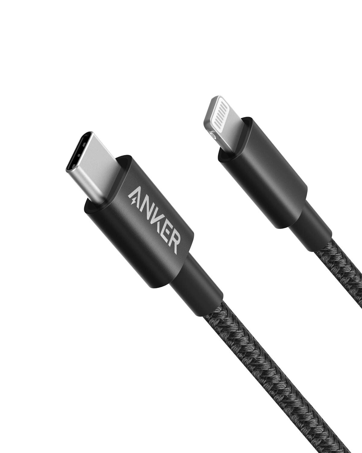 Anker USB-C to Lightning Cable 310 (3ft, Black) – MFi Certified, Fast Charging