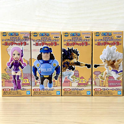 One Piece World Collectable Figure Luffy Gear 5 Lucci Bonney