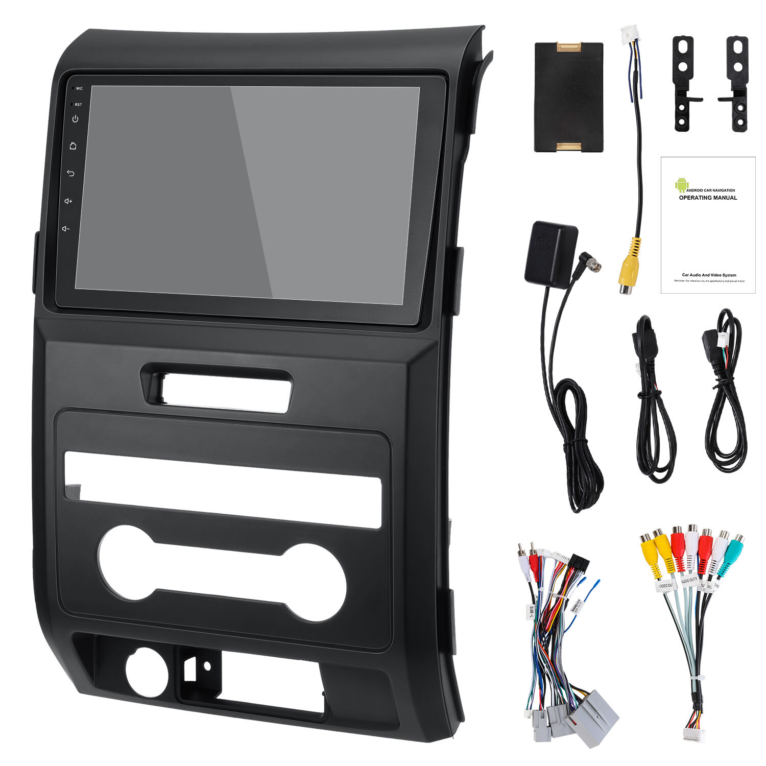 For Ford F150 2009-2012 Apple Carplay Android 13 Car Stereo Radio WiFi GPS /Kit