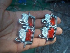 1970-1988 Caprice Classic Quarter Panel Emblem Set Set Red 1970-1988 Caprice Classic Quarter Panel Emblem Set Set Red