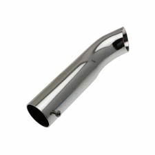 Image of KLARIUS EXHAUST TRIM CURVED END CHROME 48MM TRM16AT TOP QUALITY ITEM