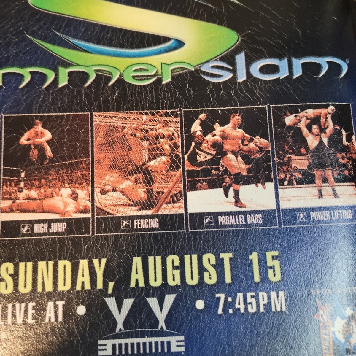 WWE Summer Slam 2004 Ringside Chair Vintage Rare | eBay