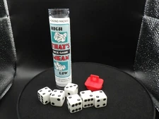 That's Mean High Low Dice Game - Instructions with 6 Dice - 6D6 - Tabletop Gamin
