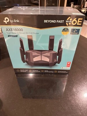 TP-Link AXE16000 Quad-Band Wi-Fi 6E Router - Image 1 of 4