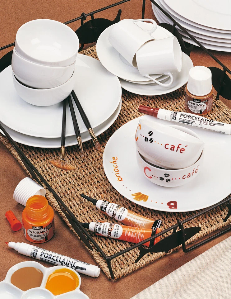 PEBEO PORCELAINE 150 TIP MARKERS  9 Colours  Bullet Tip 1.2mm and Fine Tip 0.7mm - image 4 of 4