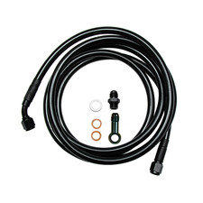 Fits 92-95 Honda Civic 3dr HB 6AN Fuel Feed Line Tank to Filter Stainless Steel.