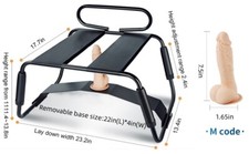 Sex Chair Adjustable Height Sex Bench Sex Stool Weightless Bouncer Chair bdsm