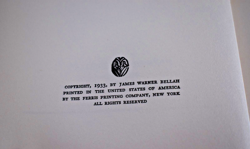 White Piracy by James Warner Bellah 1933 Vintage Hardcover Book preowned - Picture 7 of 11