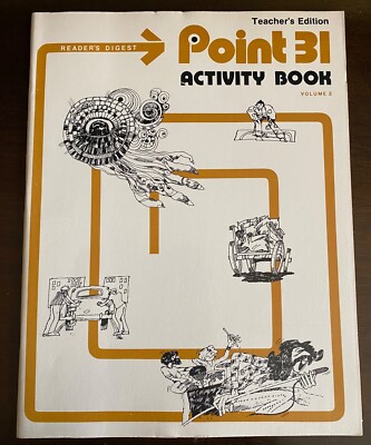 Vintage 1975 Point 31 Activity Book Teacher's Edition Vol 3 Reader's Digest #950