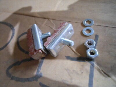 NOS NEW Weinmann Brev Vintage Bicycle Red Brake Pads With Bolt /& Nut Qty 4
