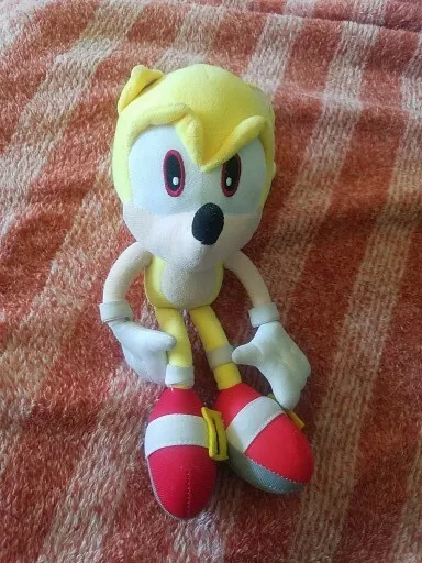 Sonic Clásico 1992 Super Sonic Peluche Original – HBK Happy Store