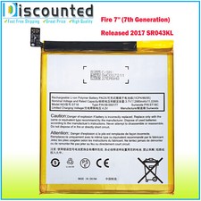 Battery For Amazon Kindle Fire 7" 7th Gen SR043KL -Released on 2017 ST18