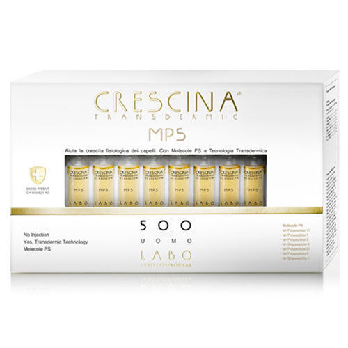 Trattamento Crescina Transdermic MPS 500 Uomo 20 Fiale Labo Suisse