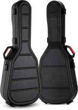 Chitarra Acustica Custodia Rigida per Dreadnought Imbottita con Chiudibile Case