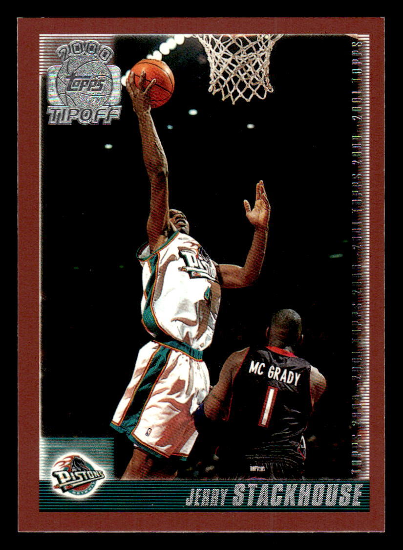 2000-01 Topps Tipoff #12 Jerry Stackhouse