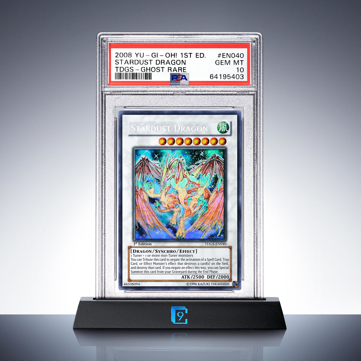 For Display - PSA 10 Stardust Dragon | Yugioh TDGS-EN040 For Display - PSA 10 Stardust Dragon | Yugioh TDGS-EN040