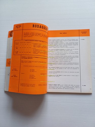 Alfa Romeo Giulia TI 1967 manuale uso manutenzione libretto originale - Picture 5 of 10