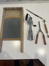 Antique washboard and various items for free