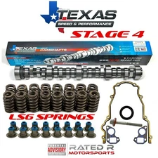 Texas Speed TSP Stage 4 LS Truck Cam Kit & Gasket Kit GM 4.8L 5.3L 6.0L 6.2L