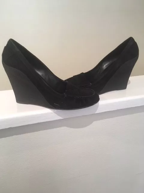 Michael kors hotsell black suede shoes