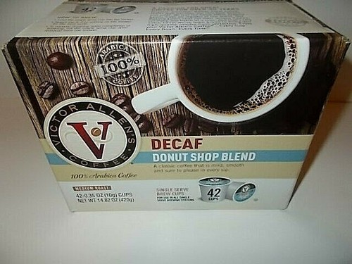 COFFEE 42 K CUPS DONUT SHOP BLEND DECAF 