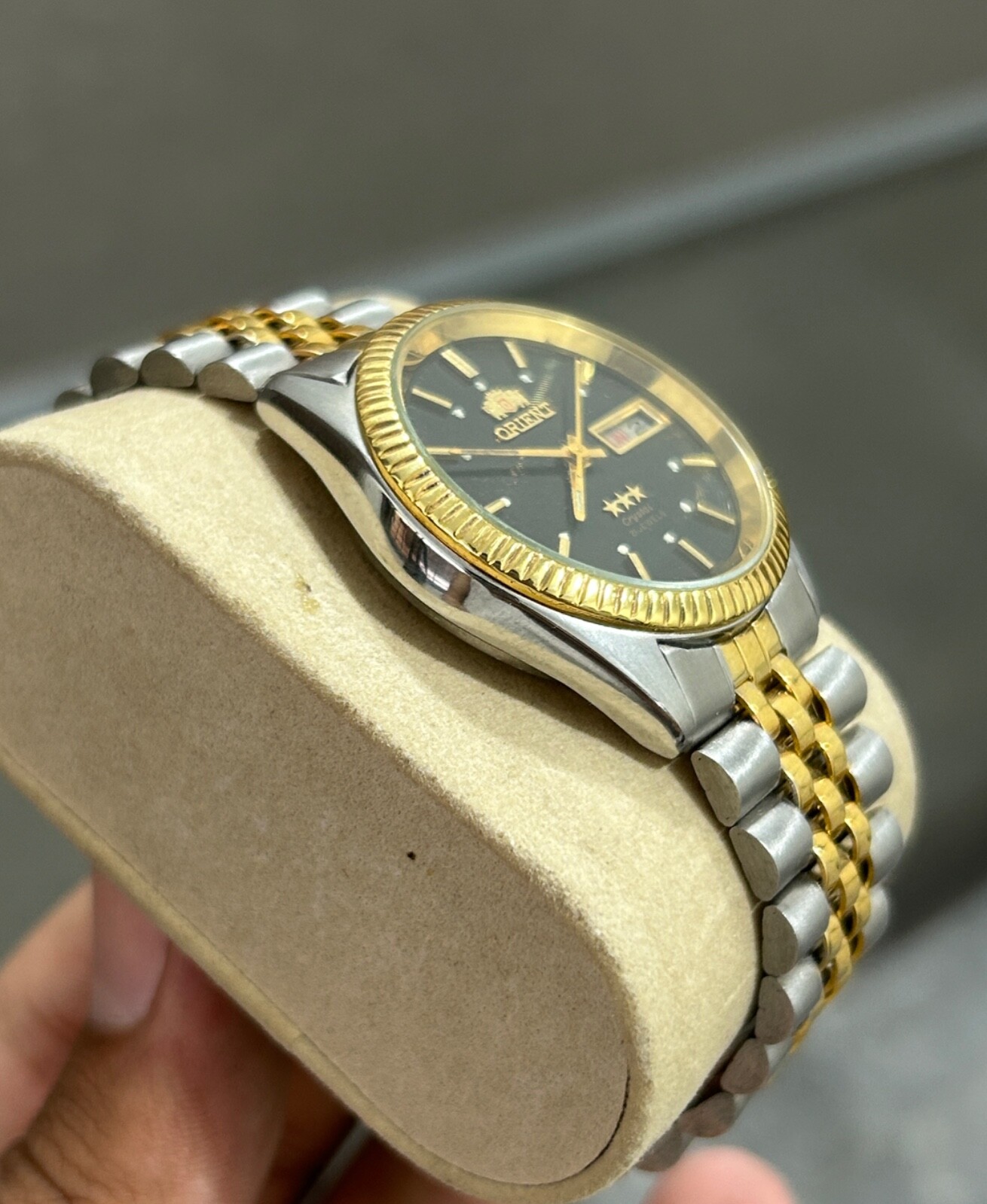 Two Tone Orient President Gold Black RARE ORIENT President Day