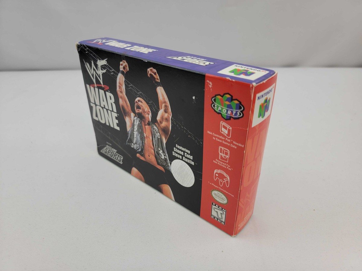 WWF War Zone (Nintendo 64, 1998) 21481641582 | eBay