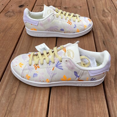 Adidas Stan Smith Sneakers Limited Edition Plant Appreciation Day Women's 7 New