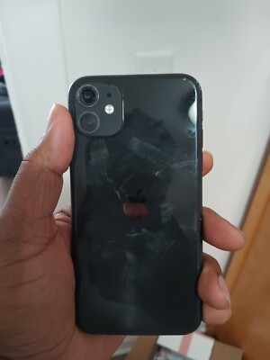 IPhone 11 Unlocked With TikTok App Downloaded  It's Back Camera Lense Broken