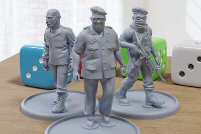 The Fat Colonel - 3D Printed Miniatures for Tabletop Wargames - 1 3/32in/1