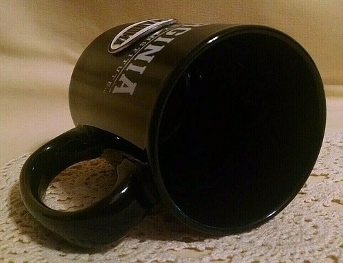 VMI MUG VIRGINIA MILITARY INSTITUTE GRANDMA EMBLEM NAVY BLUE LARGE COFFEE CUP* - Picture 6 of 9