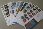 GB Fine Collection of 13 Different First Day Covers FDCs from 2014