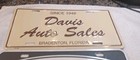 Lot Of 2 Plate Logo Car Dealer Novelty Plates. Dave's Auto Sales, Coggins Honda  — photo 3